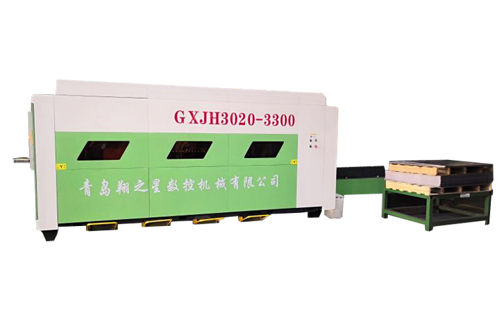 双平台交换光纤激光切割机